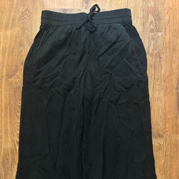 NWOT Everlane The Wide-Leg Pant in Butterlite Black Size XS - Picture 5 of 9